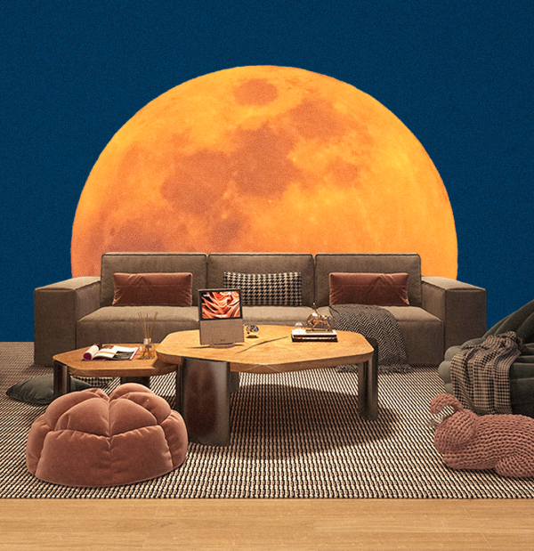 你说月亮好圆，我说那是思念